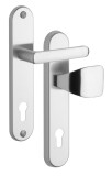 Sigurnosni okovi ROSTEX BK 802/O EXCLUSIVE (MAT INOX) - ROSTEX Mat od nehrđajućeg čelika
