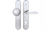 Sigurnosni okov TWIN DAVID/LEAF HTSI P4500 DEF (CH) - s poklopcem - Twin CH (sjajni krom)