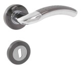 Okov za vrata Lienbacher Sonata (CH/CHČ) - Lienbacher krom crno/krom