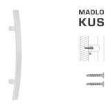 KVAKA MP šifra K41C 40x10 mm ST - kom (WS - Bijela mat) - MP WS (bijeli mat)