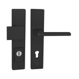 Sigurnosni okovi MP TI - FORTE PLUS 3214/SUPRA 3097 - SH (debljina vrata 84-90 mm) BS - Crni mat - MP BS (mat crna)