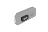Samoljepljiva ROZETA MP - UNIQUE R8 - 10 mm (BS - Black mat) - MP BS (mat crna)