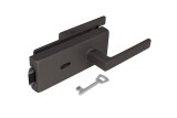 MP staklena BRAVA s ručkom SONIA 4025 - BB (T - Titanium) - MP Titan
