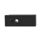 BRAVA za staklena vrata MP GK - PURISTO S - WC S2L - magnetna (BS - Black mat) - MP BS (mat crna)