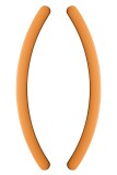 KVAKA ZA KLIZNA VRATA MP ONE - par (mat narančasta) - 375 mm - MP Oranžová