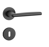 Okov za vrata MP AT - LUNA - R 7S (BS - Crni mat) - MP BS (mat crna)