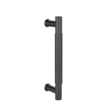 Kvaka za vrata MP SH 1770 - komad (BS - Crna mat) - Duljina: 250 mm200 mmØ 20 mm - MP BS (mat crna)