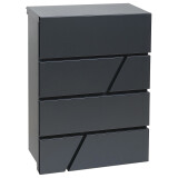 Poštanski sandučić RICHTER BK.524.AM (mat antracit) - RICHTER antracit mat