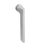 Euro ručka za prozor MP VM - DK - ATLANTA - R mini (OCS - Brušeni krom) - MP OCS (brušeni krom)