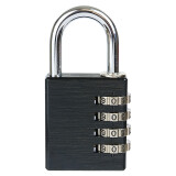 Aluminijski kodni lokot Richter RV.12002.40.CRN - RICHTER crni