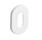 Rozeta za vrata MP VM - 4UOR (WS - bijela mat) - MP WS (bijeli mat)