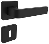 Okov za vrata ROSTEX DANTE/H sa klinovima (CRNI) - ROSTEX CRNI