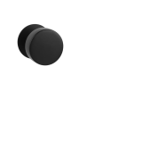 Okov za vrata MP Ball - R 3SM (BS - Black mat) - MP BS (mat crna)