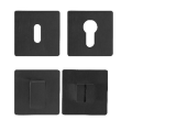 Rozeta za vrata MP HR 3SM (BS - crna mat) - MP BS (mat crna)