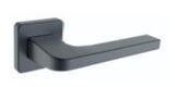 Okov za vrata ROSTEX PORTO/H s klinovima (PLATINA MAT) - Rostex Platina mat