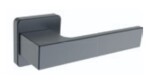 Okov za vrata ROSTEX RAVENA/H (PLATINASTI MAT) - Rostex Platina mat