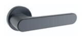 Okov za vrata ROSTEX RIMINI/N s klinovima (PLATINA MAT) - Rostex Platina mat