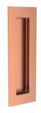 Školjke za klizna vrata ROSTEX kvadratne 50x150mm (MAT CRNA) - ROSTEX Měď mat