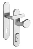 Sigurnosni okovi ROSTEX BK RX1-50 SOLID 3. klase (PLATINUM MAT) - Rostex Platina mat
