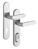 Sigurnosni okovi ROSTEX BK RX4-50 SOLID 3. klase (PLATINUM MAT) - Rostex Platina mat