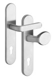 Sigurnosni okovi ROSTEX RX 802-50 SOLID 3. klase (PLATINUM MAT) - Rostex Platina mat