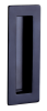 ROSTEX školjke kliznih vrata kvadratne 50x150mm (MAT INOX, MAT CRNI)