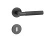 Okov za vrata MP SH - OVALNI - R 1742 PRO 8 MM (BS - Crni mat)