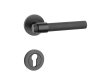 Okov za vrata MP SH - OVALNI - R 1743 PRO 8 MM (BS - Crni mat)