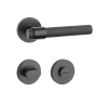 Okov za vrata MP SH - OVALNI - R 1743 PRO 8 MM (BS - Crni mat)