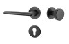 Okov za vrata MP AT - LUNA - R 7S (BS - Crni mat)