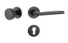 Okov za vrata MP AT - LUNA - R 7S (BS - Crni mat)