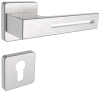 Okov za vrata ROSTEX ROSANO/H (MAT INOX)