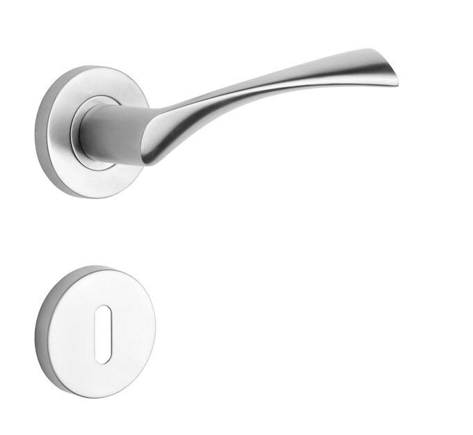 Okov za vrata ROSTEX MILANO sa klinovima (MAT INOX)