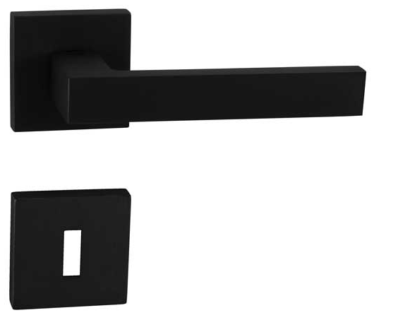 Okov za vrata MP Square-HR 2275Q (BS - mat crna)