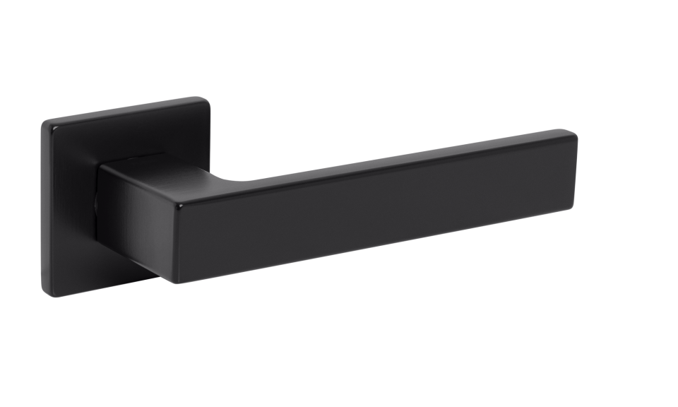 Okov za vrata MP TI - SQUARE - HR 4275Q 7S (BS - Black mat)