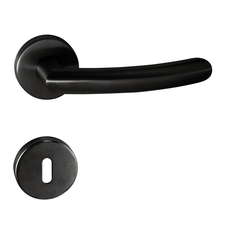 Okov za vrata MP TI - NERO - R 2233 (BS - mat crna)