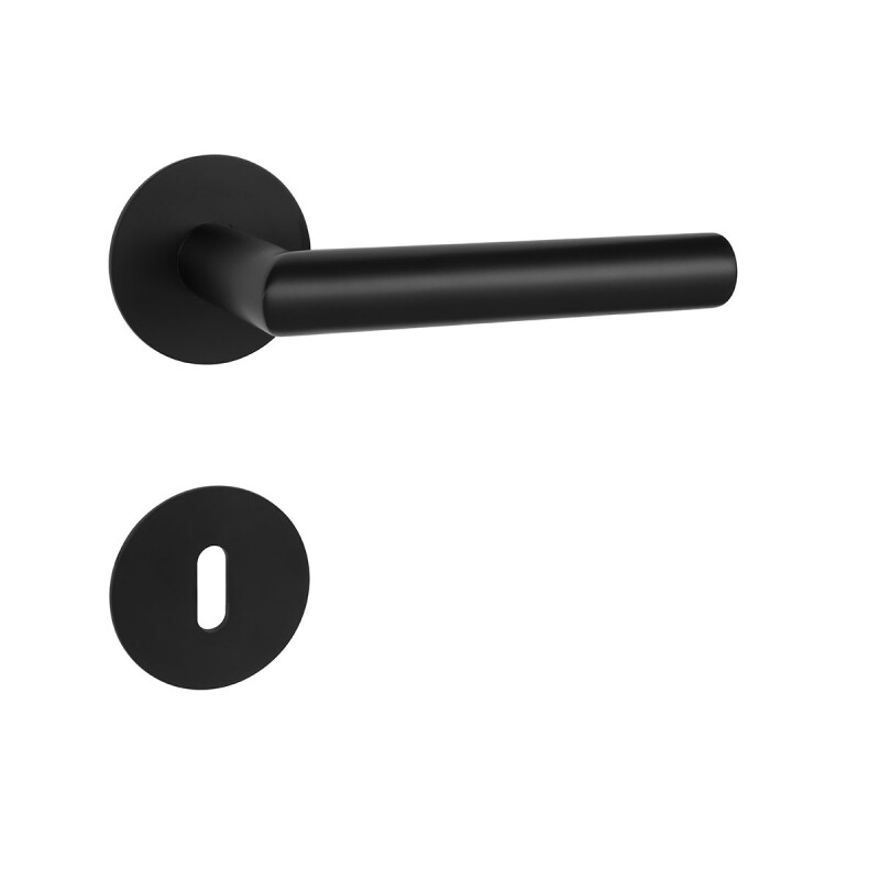 Okov za vrata MP - FAVORIT 22 - R 3SM (BS - Black mat)