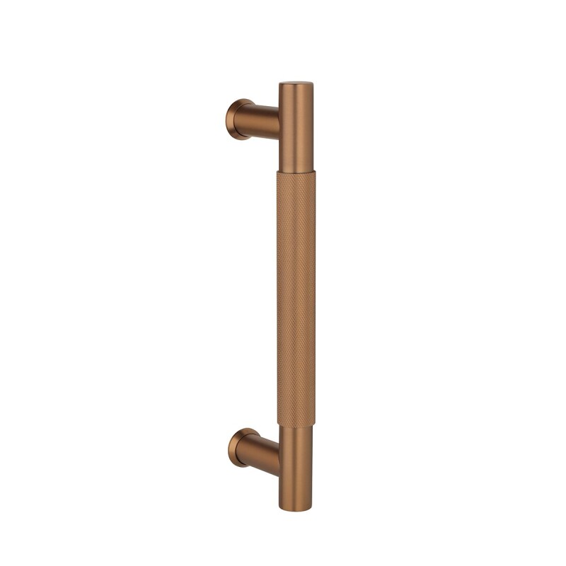 Kvaka za vrata MP SH 1770 - komad (CUM PVD - mat bakreni PVD) - Duljina: 250 mm200 mmØ 20 mm