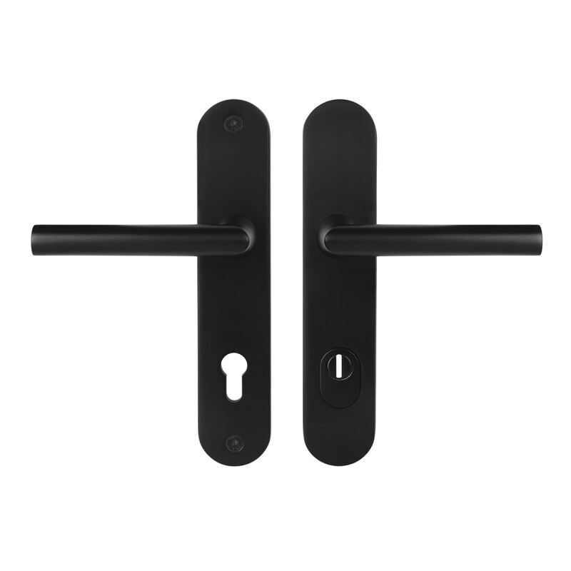 MP MPK sigurnosni okovi - SECURO A01 PLUS - SO FAVORIT (F5 - Crna mat) - s poklopcem