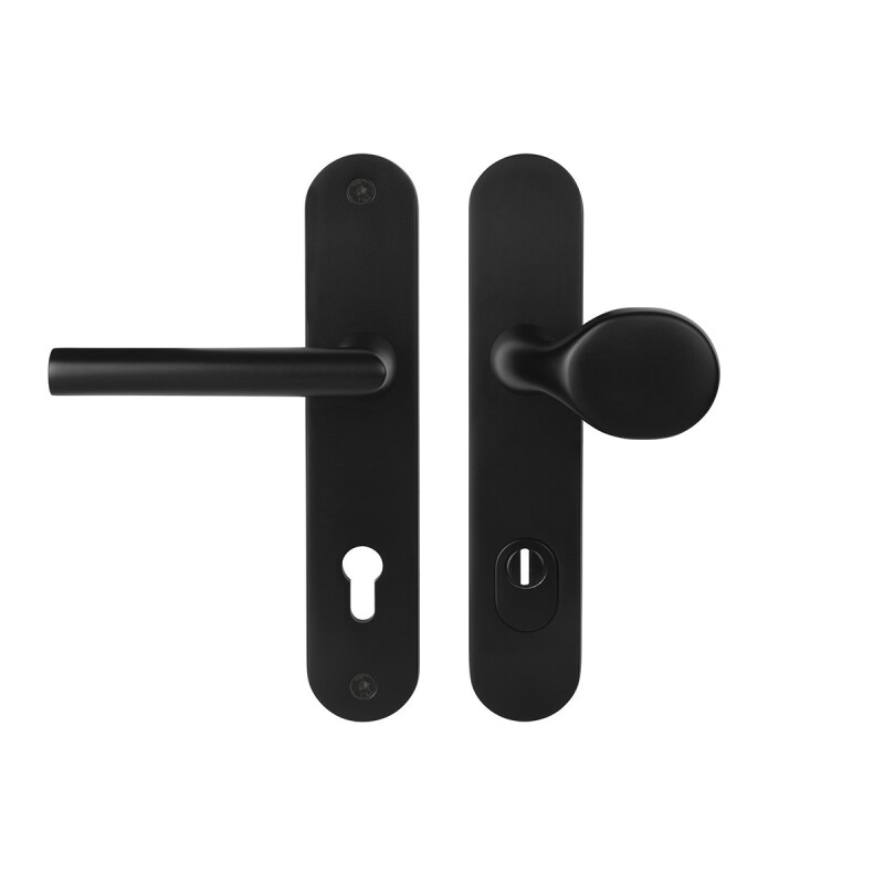 MP MPK sigurnosni okovi - SECURO A01 PLUS - SO M1 FAVORIT (F5 - Crna mat) - s poklopcem