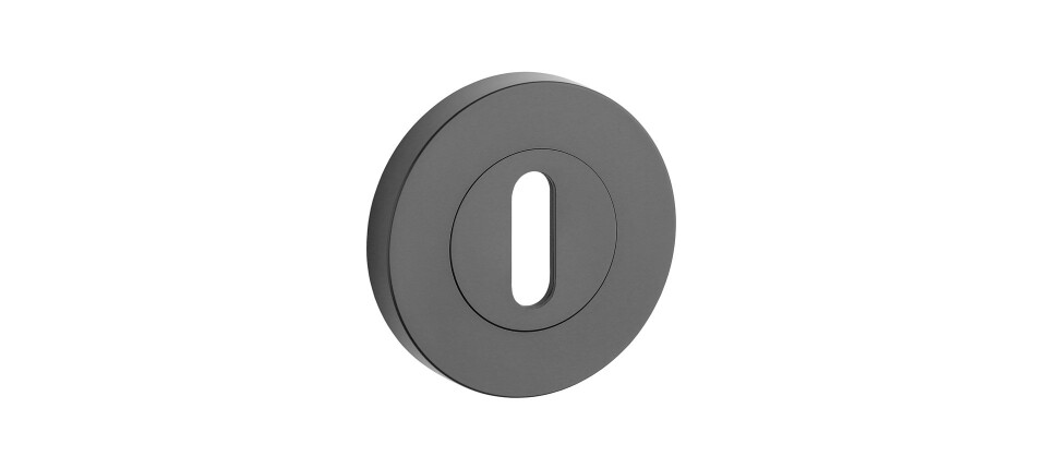 Rozeta za vrata MP SH - R PRO 8 MM (BS - Crna mat)