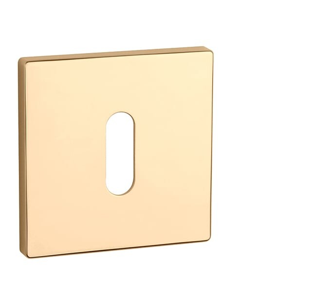 Rozeta za vrata MP AS - HR 5S (OLV - Polirani lakirani mesing)