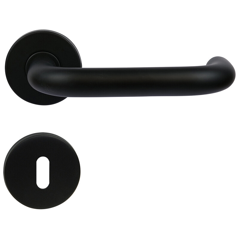 Okov za vrata RICHTER RK.U-FORM (crni)