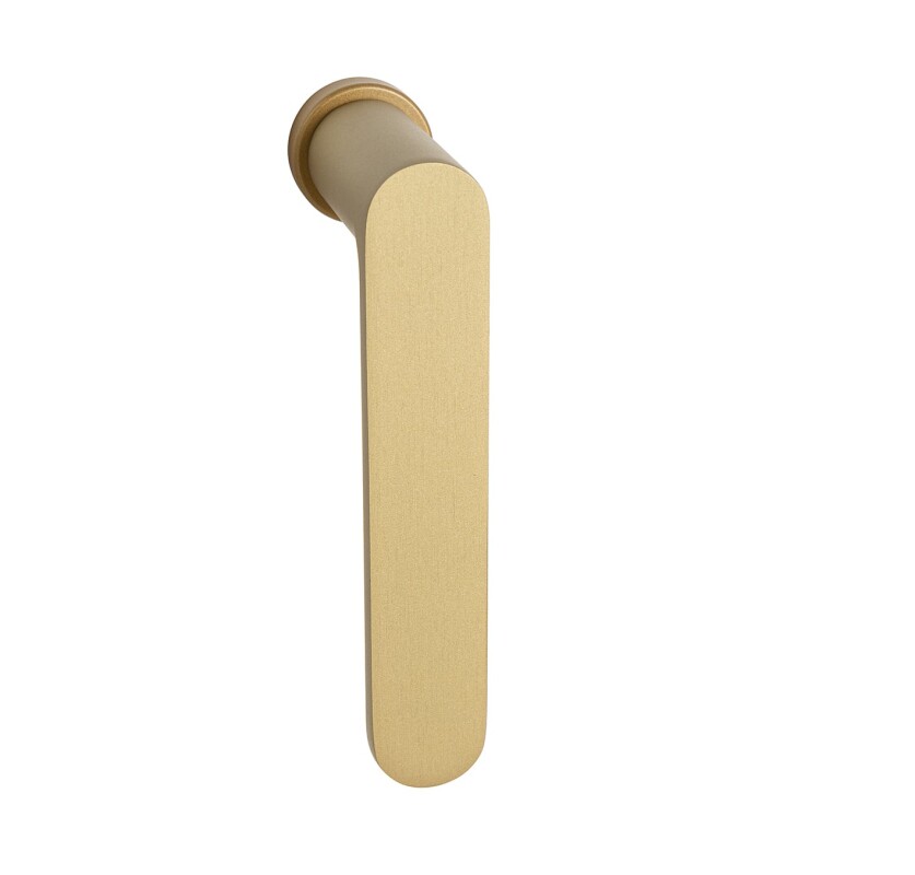 Euro ručka za prozor MP VM - DK - PURE - R mini (OLM - Zlatna mat)