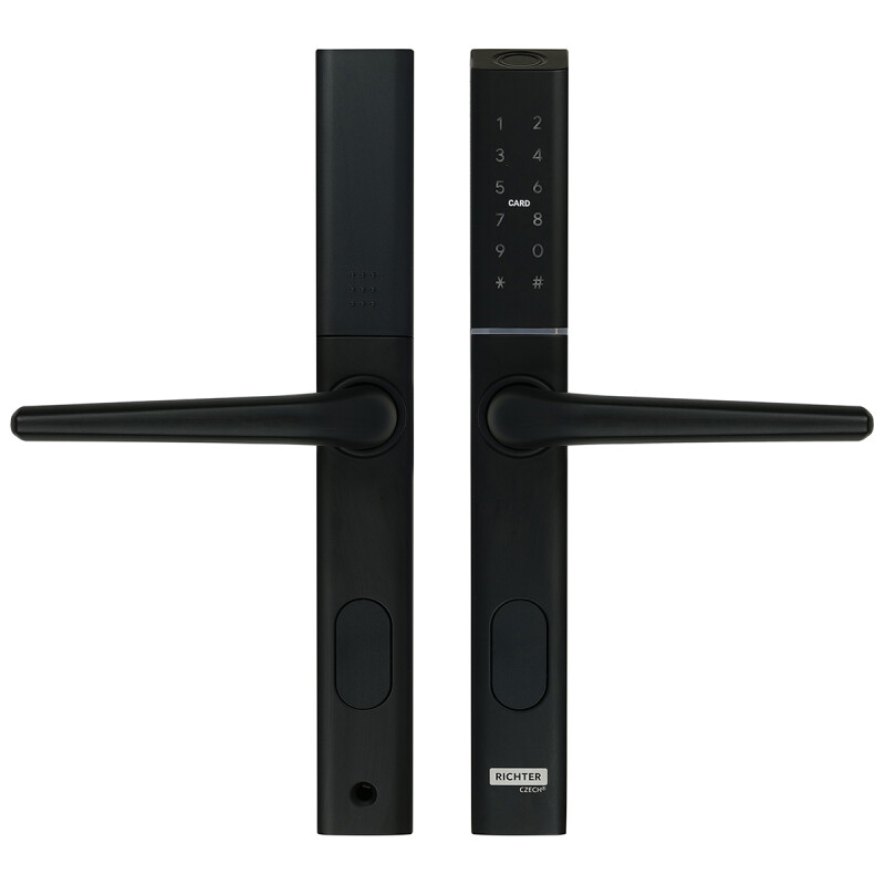 Richter digitalna kvaka za vrata DH.S3B-C.CE (crna)