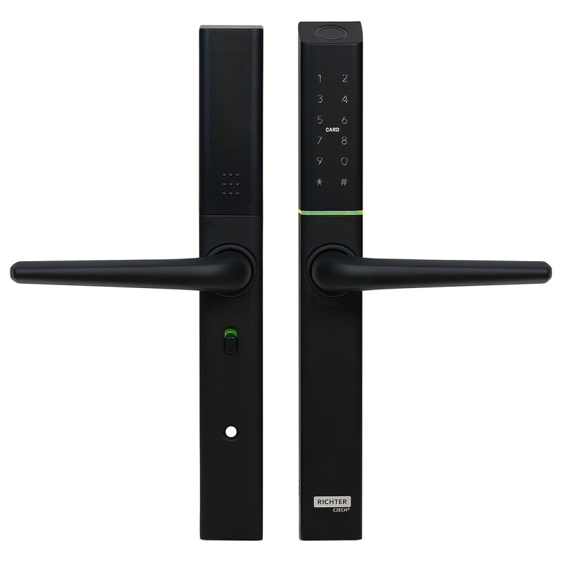 Richter digitalna kvaka za vrata DH.S3B.CE (crna)