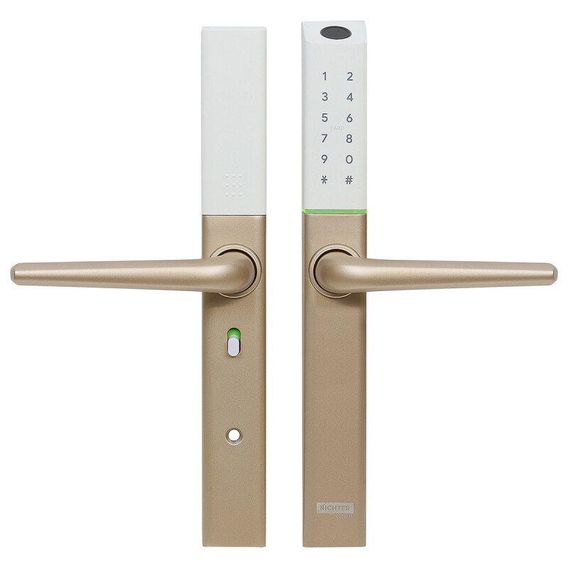 Richter digitalna kvaka za vrata DH.S3B.RP (zlatna)