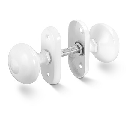 ACT kugla na rozeti obojena (BIJELO)