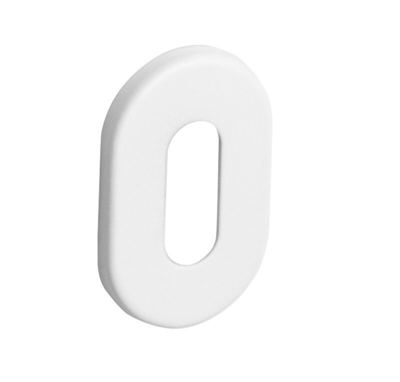 Rozeta za vrata MP VM - 4UOR (WS - bijela mat)