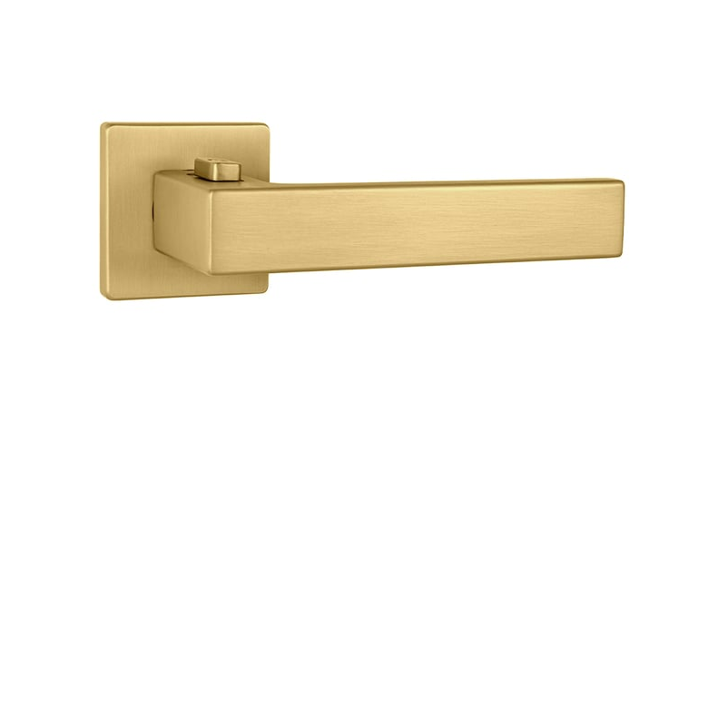 Okov za vrata MP - TI - SQUARE - HR 4275Q 7S sa zaključavanjem, 38-45 mm (OLM - Gold mat)